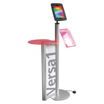 iPad Display Stand w/ Brochure Holder
