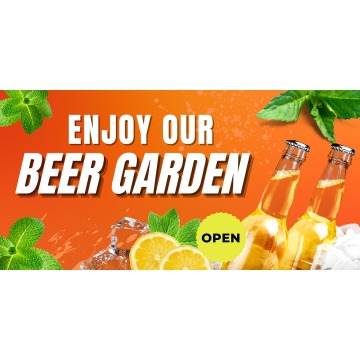 Beer Garden - Banner 109