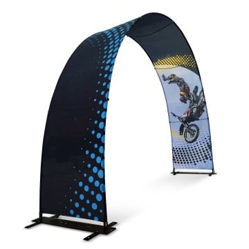 Bannerbow Outdoor Event Arch