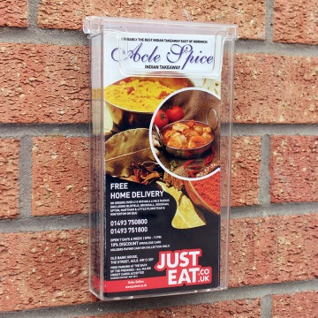 Outdoor Wall Mounted Literature Holder