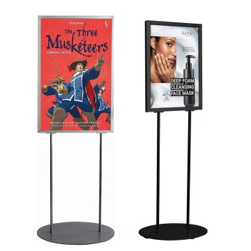 Floor Standing Retail Poster Holder