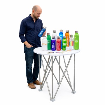 Portable Side table for exhibitions