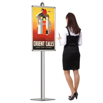 A1 Freestanding Single Sided Poster Display - Dynamic 1 