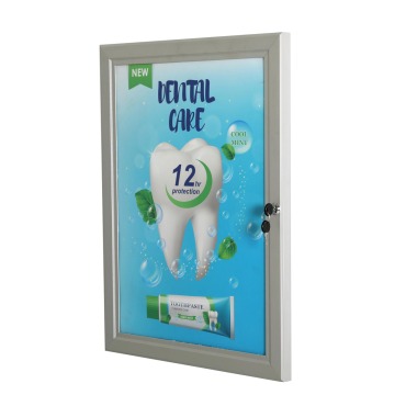 Lockable Weatherproof Outdoor Poster Frame
