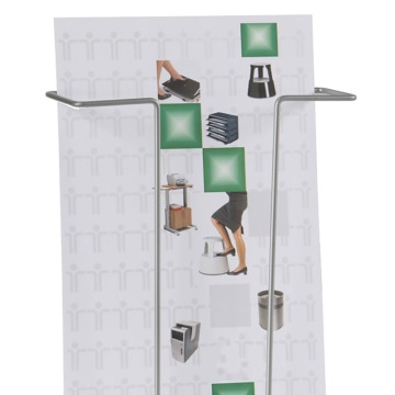 Wire Wall Mounted Brochure Rack
