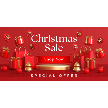 Christmas Sale Special Offer Banner
