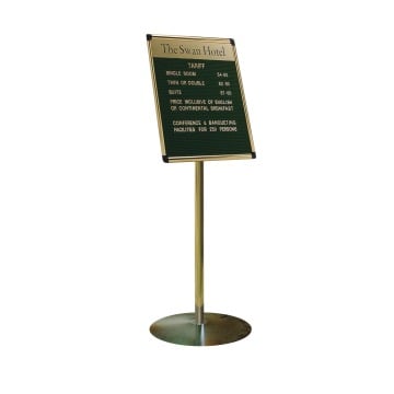Gold finish variatex groove board