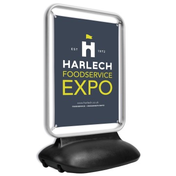 Sentinel Banner Forecourt Sign