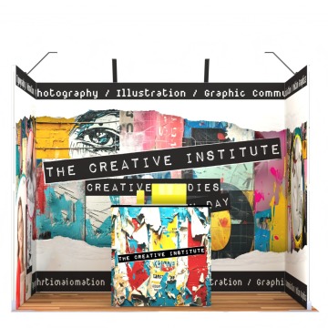 Small FastFrame Modular Exhibition Stand