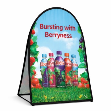 small pop up vertical banner