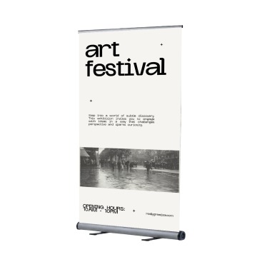 Clearance - 1000mm Wide Smart Roller Banner