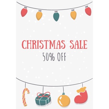 Christmas Sale - Poster 175