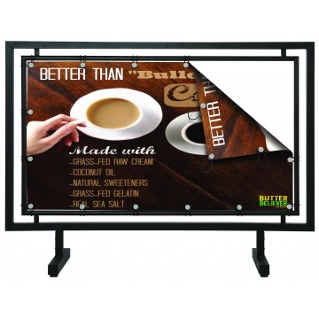 Heavy Duty Steel Cafe Barrier 