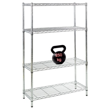 Chrome Office shelving units
