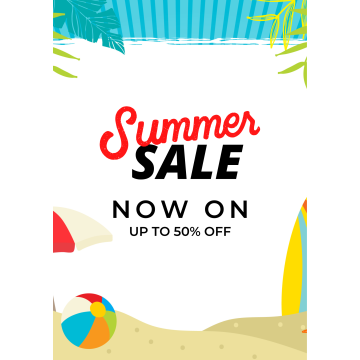 Summer Sale Now On - Poster 100