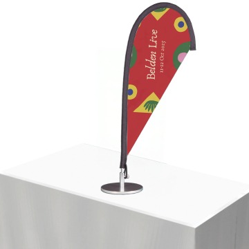 Mini Desktop Feather Flag