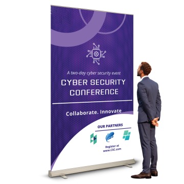 Extra Tall 3m Roller Banner