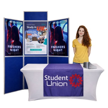 University display - ideal for freshers fairs