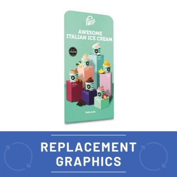 Custom pavement sign panel