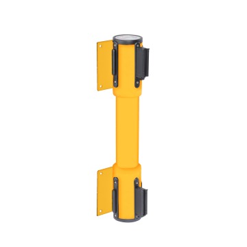 Twin Belt Wall Mounted Retractable Barrier
