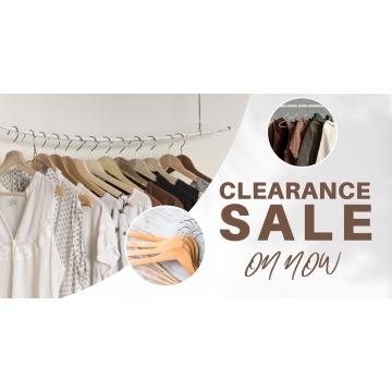 Stock Clearance Sale - Banner 152
