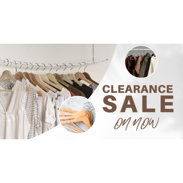 Stock Clearance Sale - Banner 152