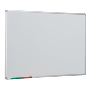 Anodised aluminium framed whiteboard