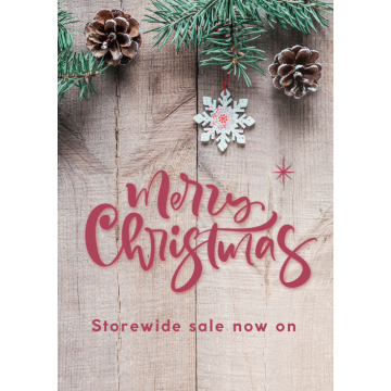 Christmas Sale Poster - 243