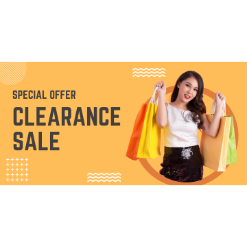Huge Stock Clearance - Banner 199