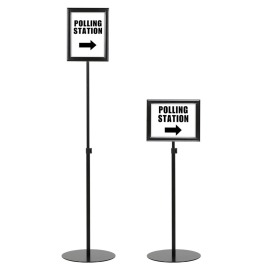 Pre-designed A4 Polling Station Frame | Discount Displays