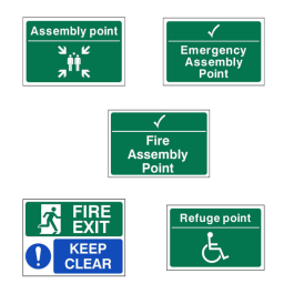 Pre-Designed Fire Safety Signs | Discount Displays