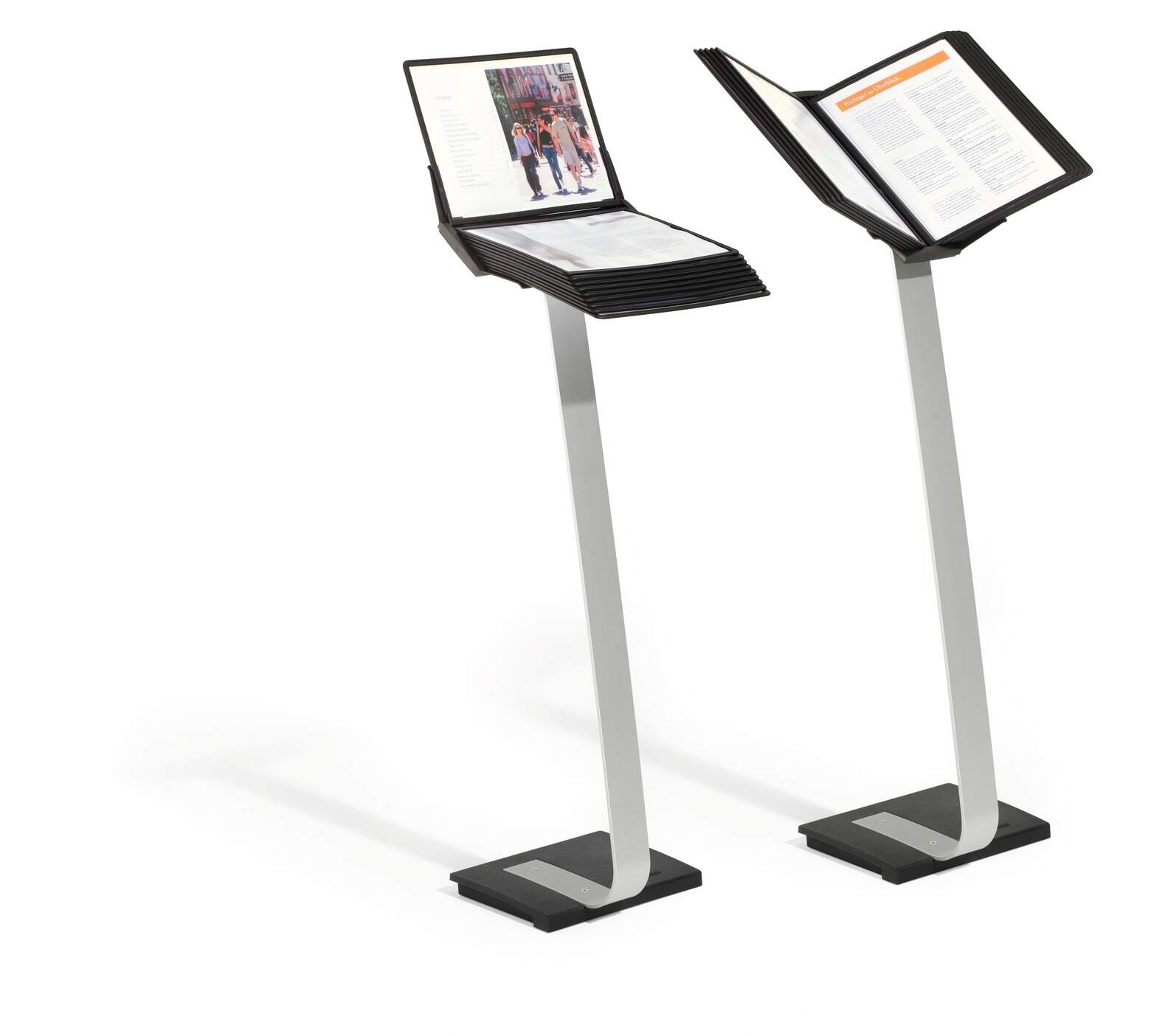 Floor Standing Flip Poster Display Stand