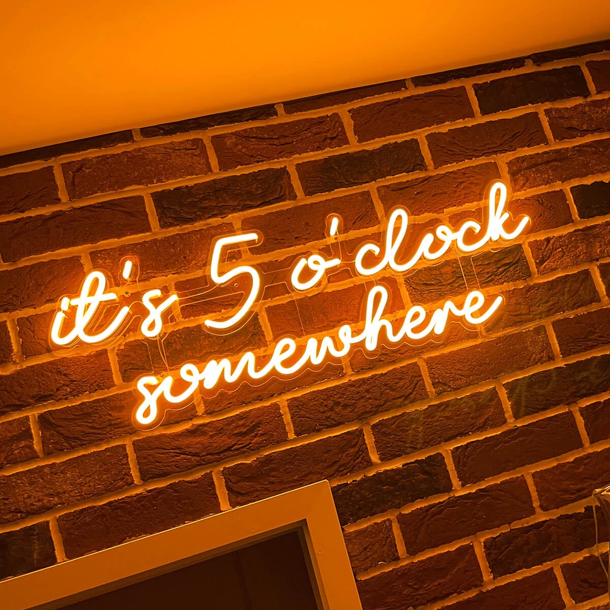 It's 5 O'clock Somewhere LED Neon Sign