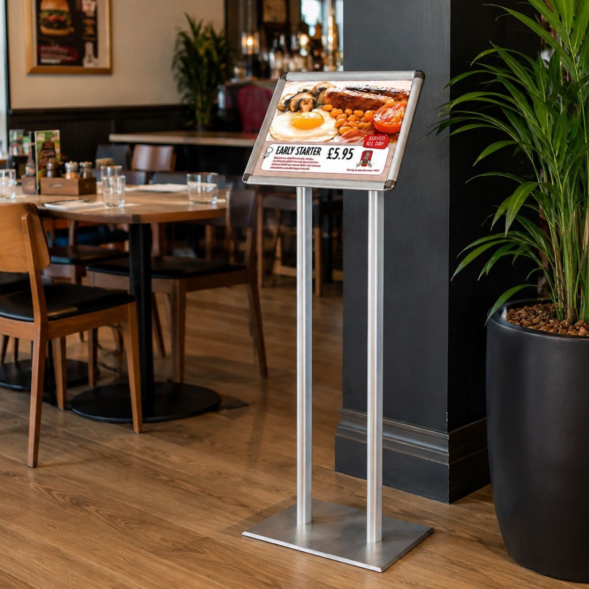 Clearance - A3 Dual Leg Freestanding Menu Board