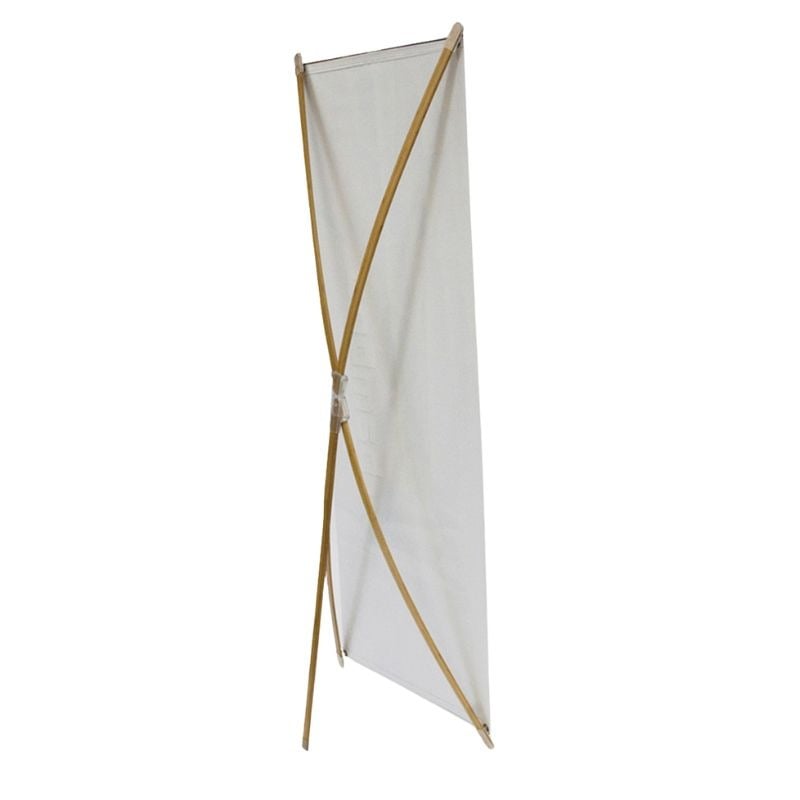 Eco-Friendly Bamboo Tensioned X-Banner Stand