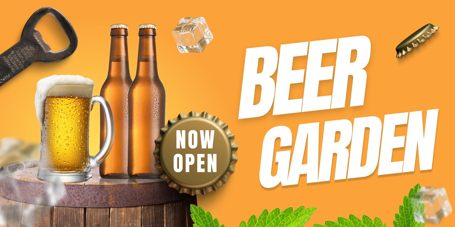Beer Garden - Banner 106