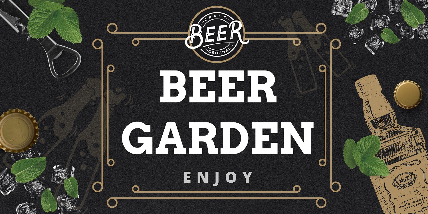 Beer Garden - Banner 108