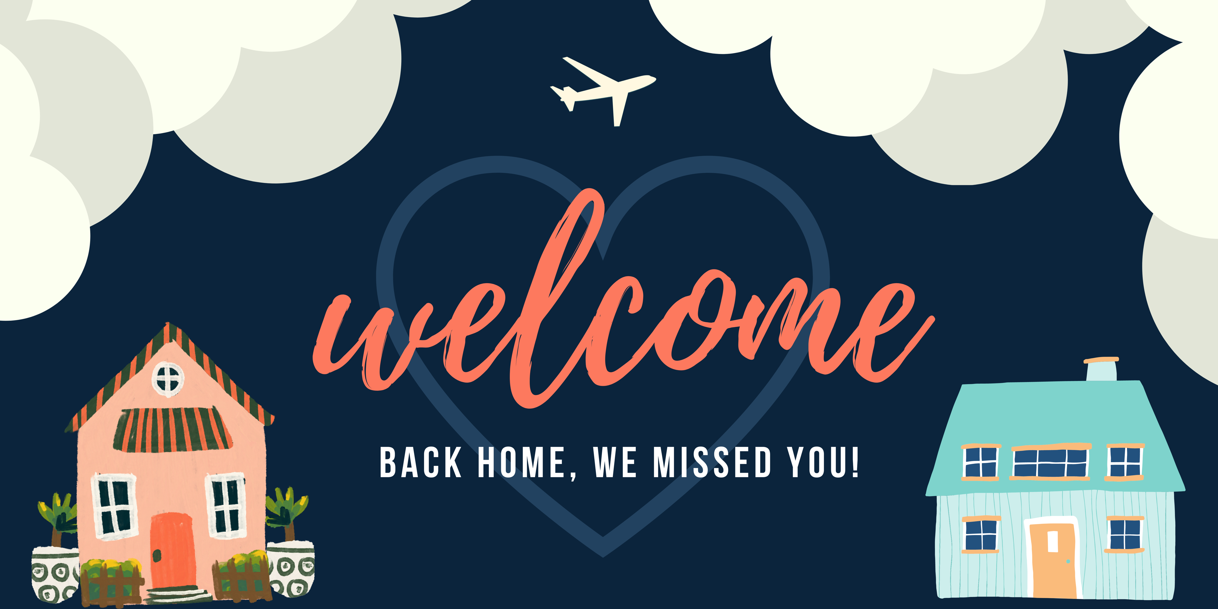 Banner - Welcome Home - 391