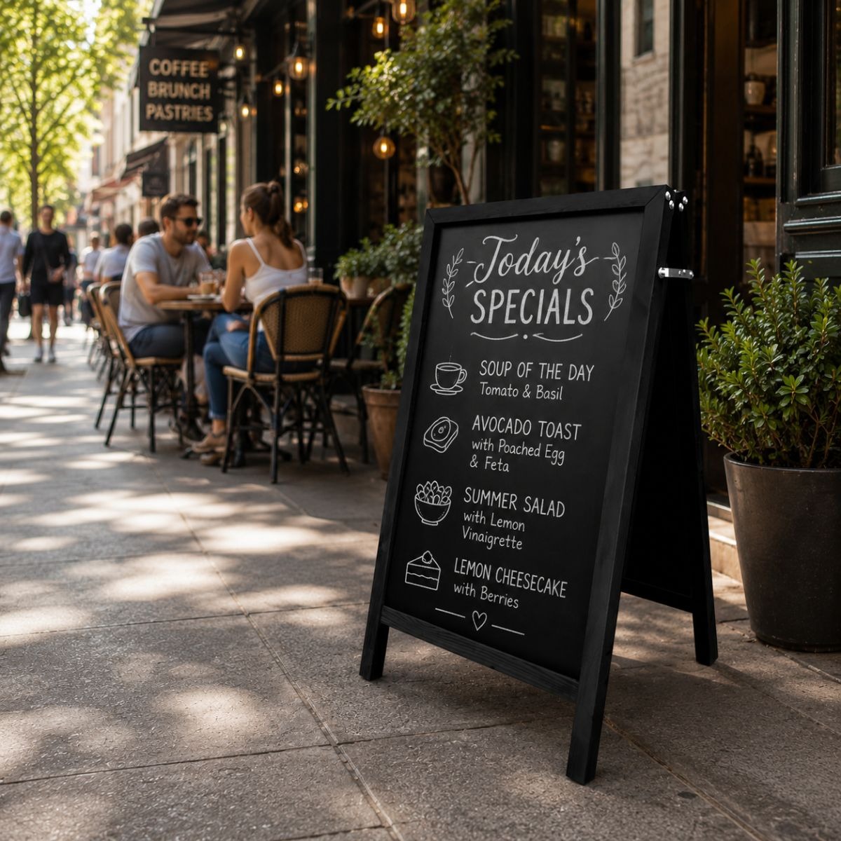 Standard Chalk Board A Frame