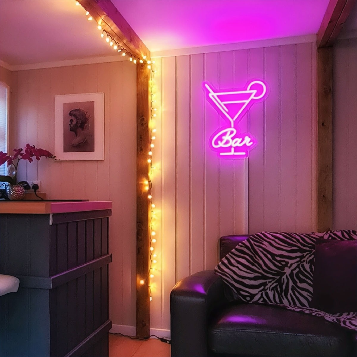 Cocktail Bar Restaurant LED Neon Sign 