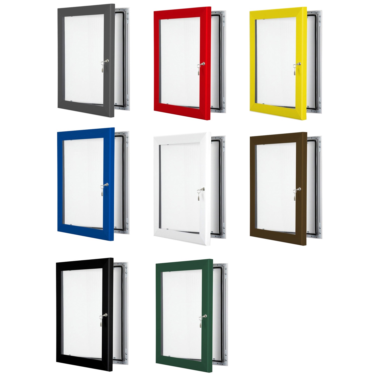 Coloured Frame External Poster Case