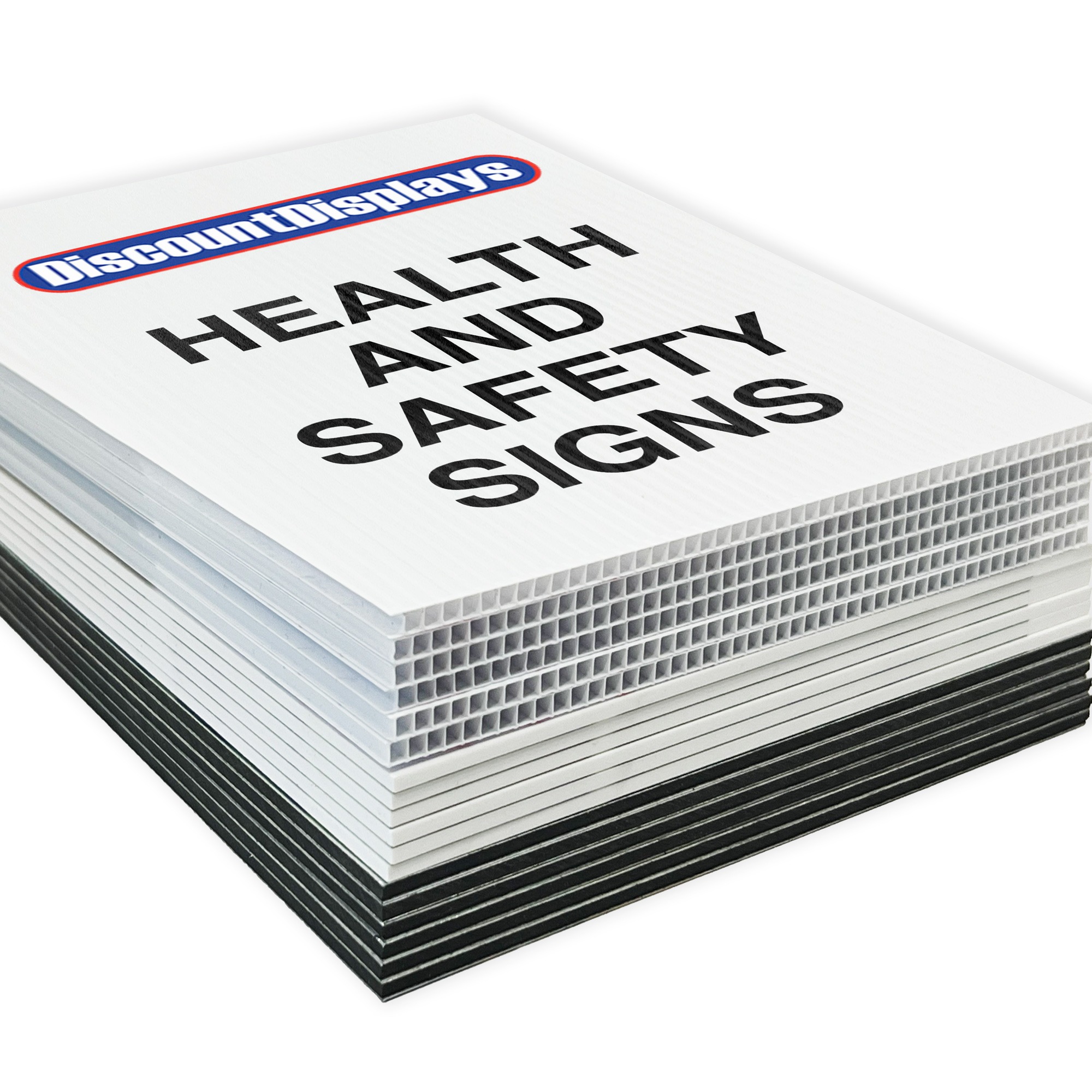 Site Office Left Arrow - Pack of 6 | Correx | Foamex | Dibond | Vinyl