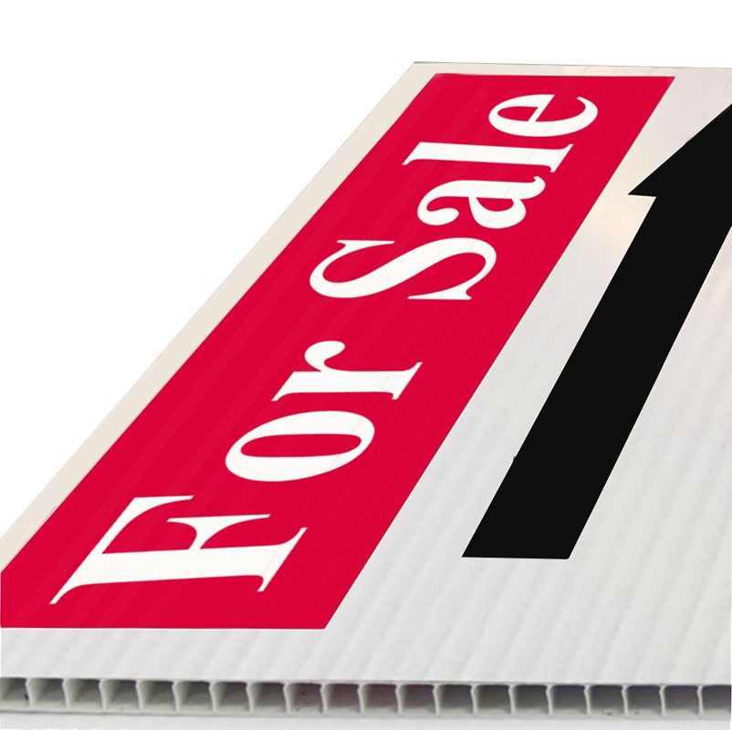 Custom Shaped Estate Agents Boards