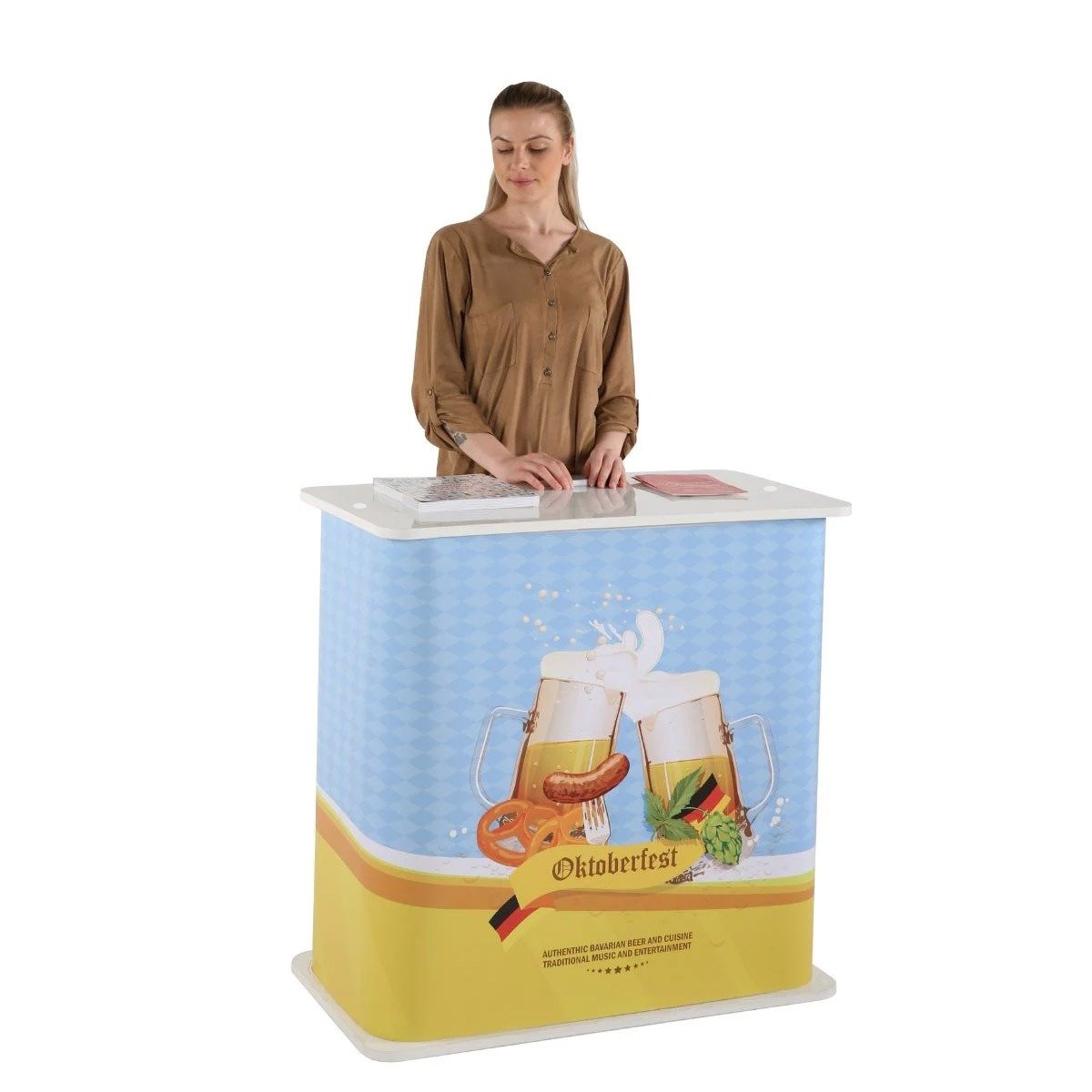 Portable Food Sampling Counter