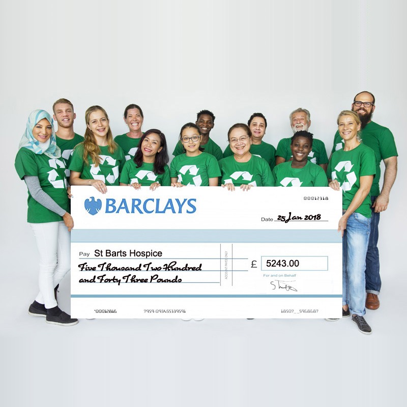 Large Promotional Bank Cheques
