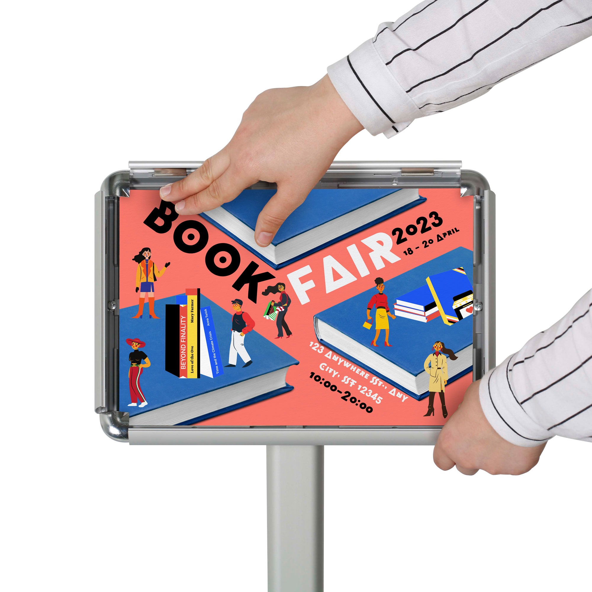 Budget A4 Portable Poster Board