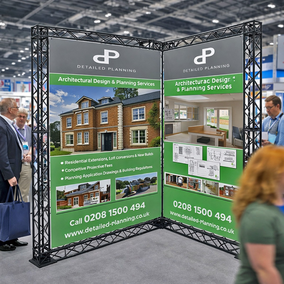 Truss Kit 2 Exhibition Gantry Corner Stand