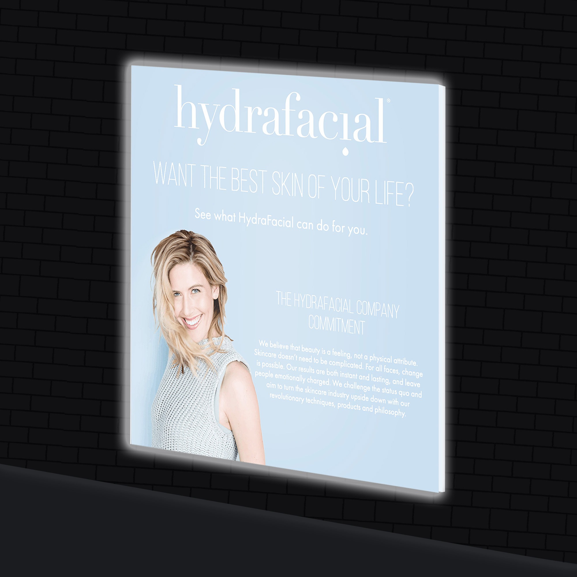 Frameless Tensioned Fabric Lightbox