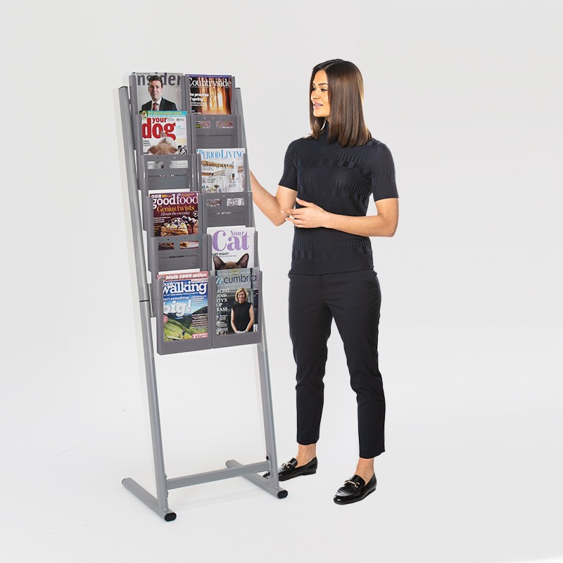 Freestanding Literature Dispenser Unit