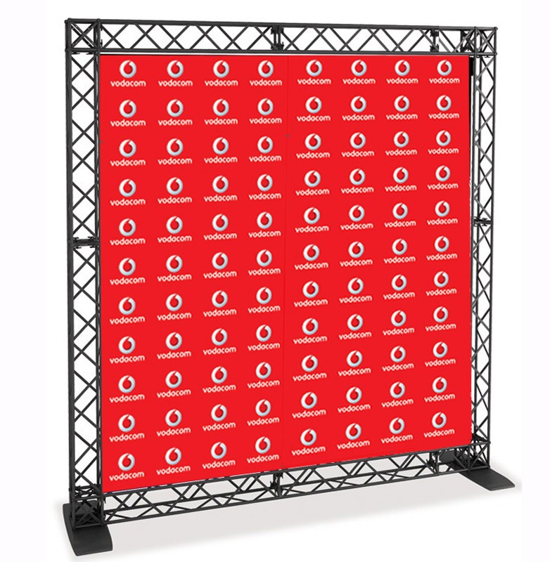 Step and Repeat Folding Gantry Logo Backdrop